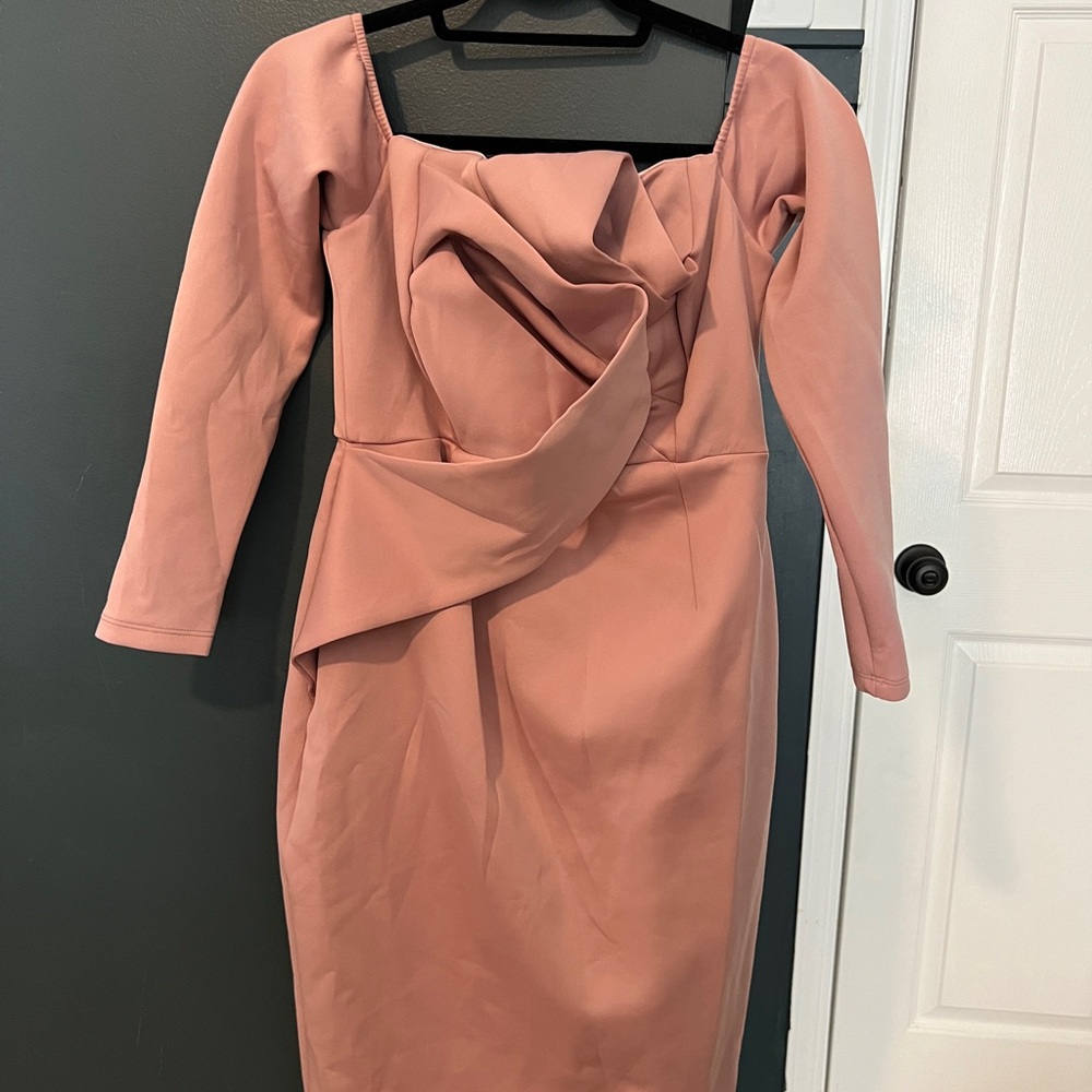 ASOS Maternity  Asymmetrical Fitted Cocktail Dress